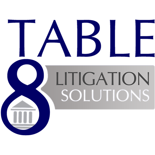 Table 8 Litigation Solutions